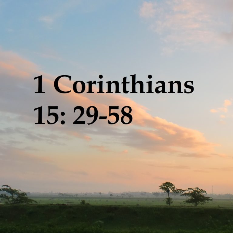 1 corinthians 15 20 28 sermon